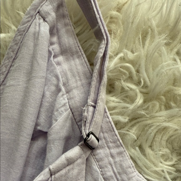 GAP Light Lilac  Women's Linen Sundress XL - Picture 4 of 5
